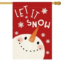 Avoin bandera decorativa para exteriores, 71 x 102 cm | Rojo